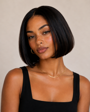 EVERYDAY BOB — Perruque bob lisse noire glueless